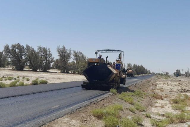 فاز نخست کمربندی آیت‌الله سیستانی در زابل تکمیل شد