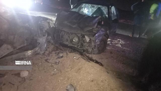 حادثه رانندگی در لرستان ۲ کشته برجا گذاشت