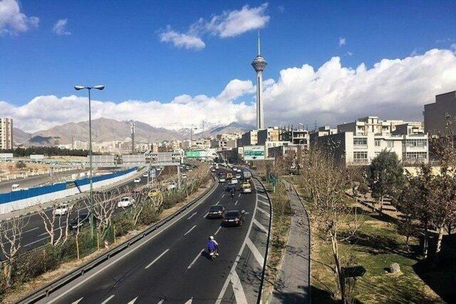 مدیریت بحران: وزش باد و بارش باران باعث شسته شدن آلودگی هوای تهران شد