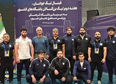 درخشش تیم وزنه برداری باشگاه گل‌گهر در هفته دوم لیگ برتر