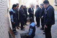 قطع آب فرمانداری بهارستان