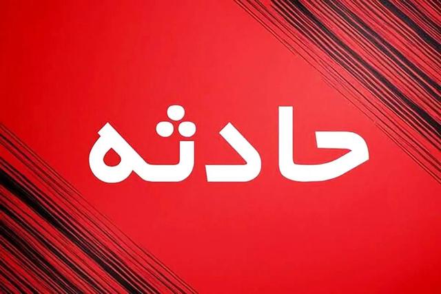 راننده جوان در آتش سوخت