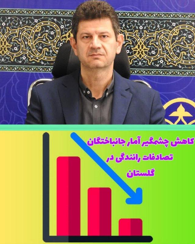 گلستان، رتبه سوم کاهش تصادفات درون شهری در کشور ‌را کسب کرد