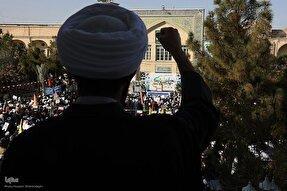 اجتماع حوزویان و اقشار مردم قم به‌مناسبت ۹ دی برگزار شد