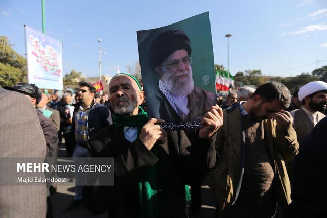 آوای وفا در استان سمنان طنین‌انداز شد؛ ملت بر میثاق ۹ دی استوار ماندند