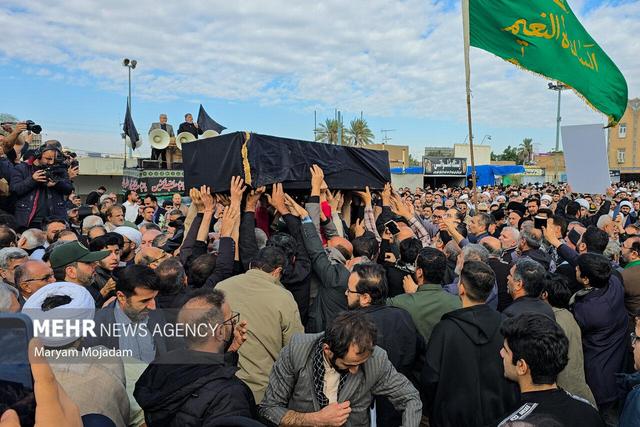 وداع اهواز با عالمِ مردم؛تشییع آیت‌الله شفیعی در صبحی آکنده از وفاداری