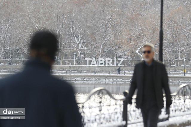 تبریز سفید پوش شد