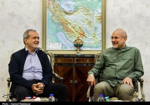 نامه پزشکیان به قالیباف درباره بودجه ۱۴۰۵