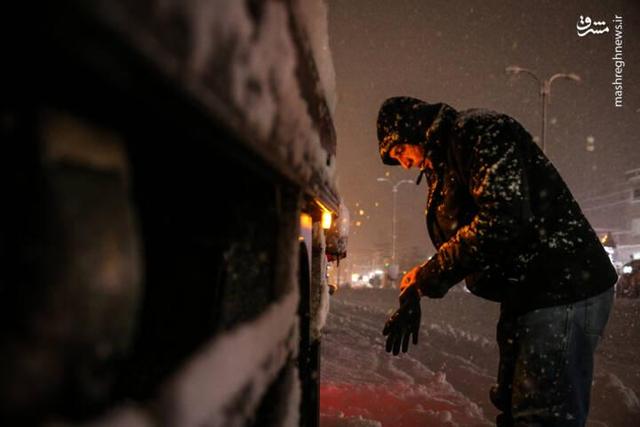 عکس/ برف و کولاک در کردستان