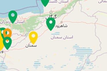 وضعیت قابل قبول کیفیت هوا در سمنان