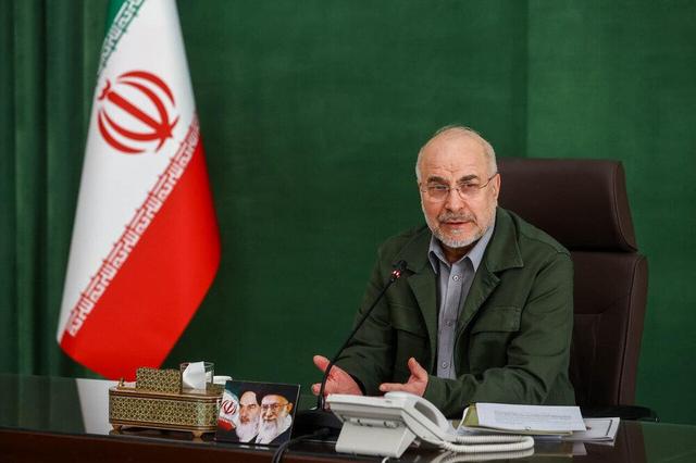 تبریک قالیباف در پی انتخاب رئیس مجلس نمایندگان عراق