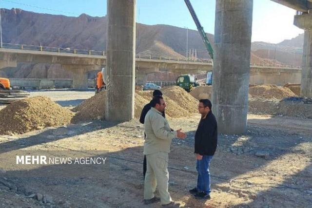 رخشا: پروژه ساخت پل حرمک به پیشرفت ۶۰ درصدی رسید