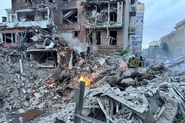 حمله روسیه به خارکیف اوکراین ۲۵ زخمی بر جای گذاشت