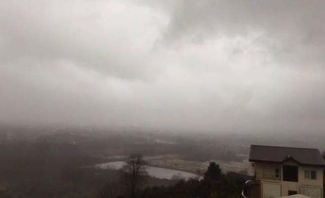 فیلم/ هوای طوفانی در واجارگاه رودسر