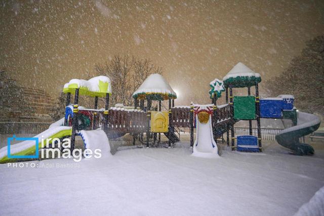 تداوم بارش برف در همدان/ غلظت آلاینده ها افزایش می یابد