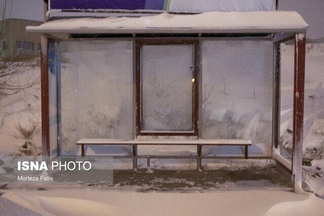 دمای زنجان به منفی ۹ درجه رسید / زنجان یخ زد