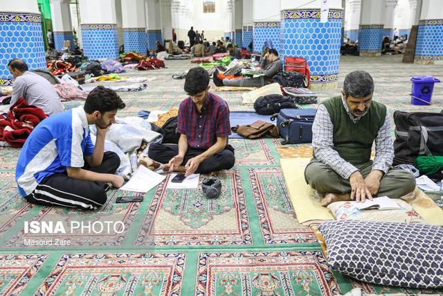 مراسم معنوی اعتکاف - یزد