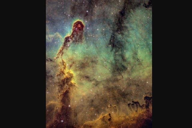 خرطوم فیل در آسمان! / عکس