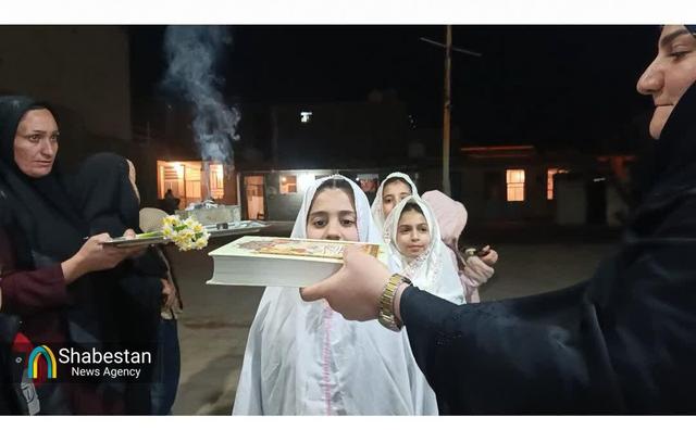 استقبال از معتکفین نوجوان در مسجد سیدالشهدا(ع)