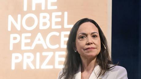 ‘She has no support or respect’: Trump trashes Venezuelan Nobel winner’s claim to power