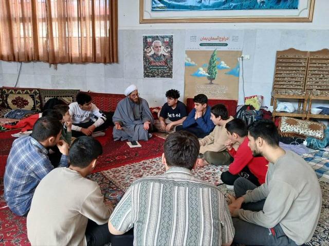 اعتکاف سنقروکلیایی امسال با رشد ۲۵۰ نفری برگزار شد