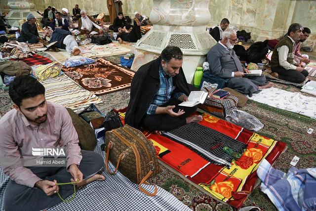 حضور ۵۱۰۰ شهروند قزوینی در مراسم معنوی اعتکاف