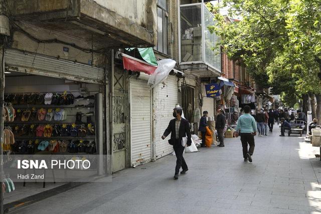 گزارش میدانی ایسنا؛ بازار تهران باز، اما در سکوت!