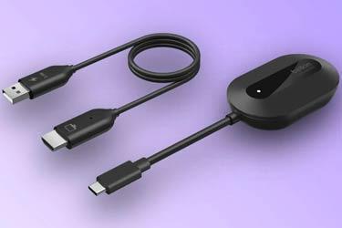 معرفی یک دانگل HDMI بی‌سیم بی‌نیاز از وای‌فای و بلوتوث