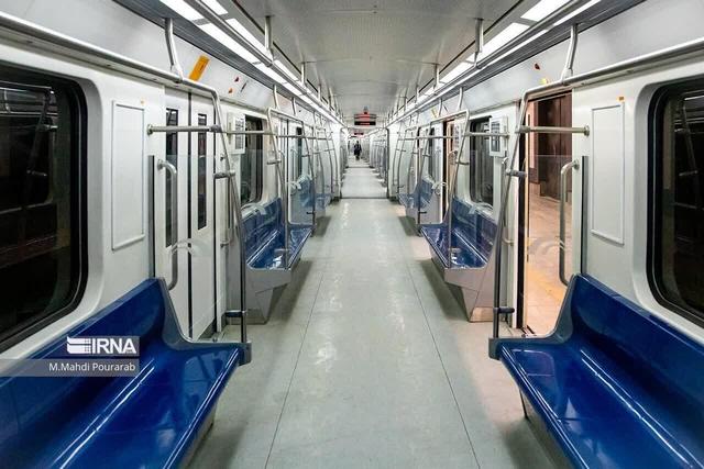 تنظیم دمای واگن‌های مترو تهران بر اساس ضوابط بهره‌برداری و آسایش مسافران