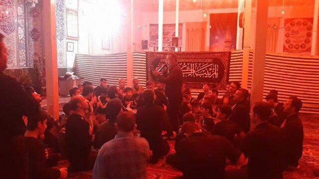 گزارش تصویری از مراسم سوگواری وفات حضرت زینب کبری (س) در روستای خان آباد