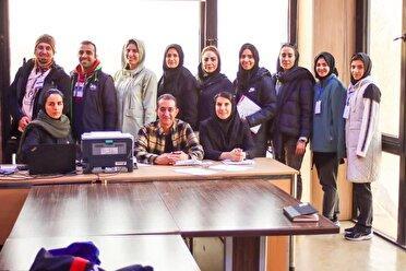 قضاوت داور بین الملی چهارمحال و بختیاری در لیگ برتر آب‌های آرام کشور