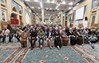 برگزاری مراسم سالگرد ارتحال علامه مصباح یزدی و یادبود سردار سلیمانی در قزوین