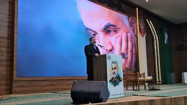 آیین سالگرد سردار شهید سلیمانی در بیرجند برگزار شد