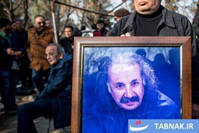 عکس: مراسم تشییع پیکر «سعید پیردوست»