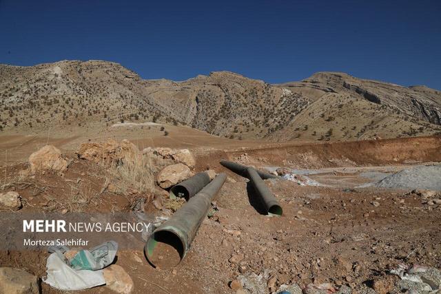 آغاز مجدد آب‌رسانی به ۵۰۰هکتار زمین کشاوزی دشت بن لنده پس از پنج سال