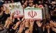 تشییع پیکرهای دو شهید مدافع امنیت فرماندهی انتظامی استان قم