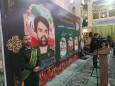 مراسم هفتمین روز شهادت سرهنگ مهدی رحیمی در ایلام