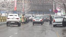 آغاز بارش برف در پایتخت