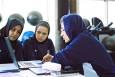 حضور کادر فنی تیم ملی فوتسال بانوان در رقابت‌های لیگ برتر