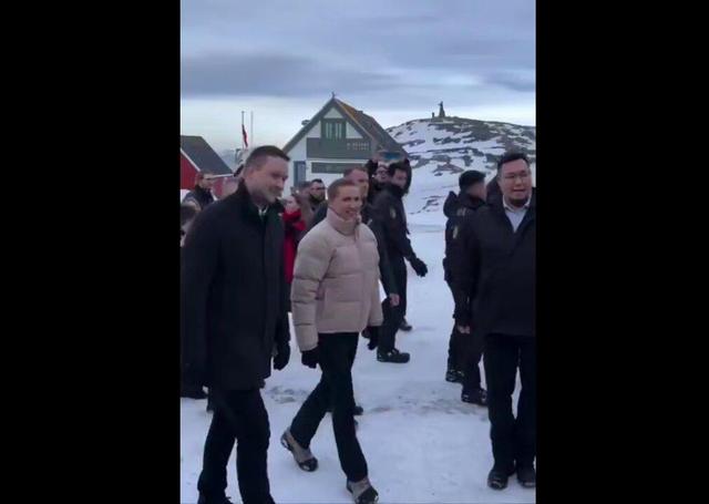 خانم نخست وزیر به گرینلند رفت | ویدئو