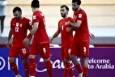 پیروزی تیم ملی فوتسال ایران برابر عربستان