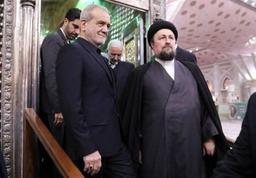 تجدید میثاق رئیس‌جمهور و اعضای دولت با آرمان‌های امام راحل