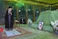 حضور رهبر معظم انقلاب در حرم مطهر حضرت امام خمینی(ره)