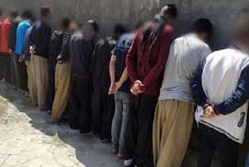 جمع آوری ۱۵۱معتاد متجاهر در قزوین