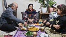 غذای روستایی در ایران؛ پخت پلو مخلوط به روش سنتی و در هوای برفی