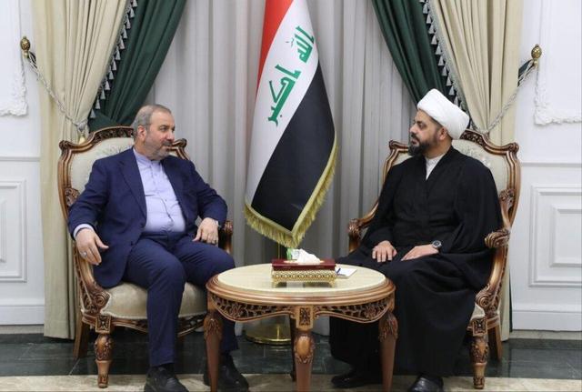تاکید الخزعلی بر پشتیبانی عراق از ایران در برابر تهدیدها