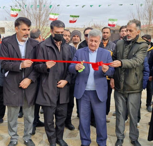 بهره‌برداری از پروژه‌های عمرانی روستاهای بخش مرکزی تاکستان