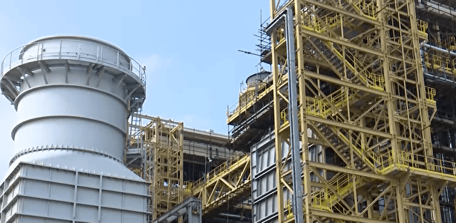 بهره برداری از واحد بخار نیروگاه سیکل ترکیبی در قشم