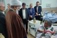 عیادت مسئولان بابلسری از جانبازان نخاعی