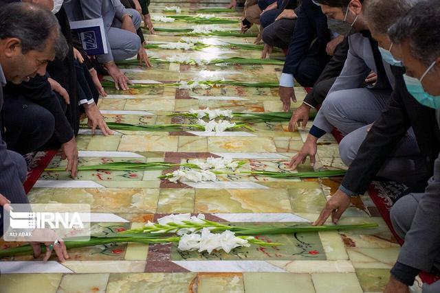 جلوه‌ای از عشق بی‌پایان البرزی‌ها به شهدا